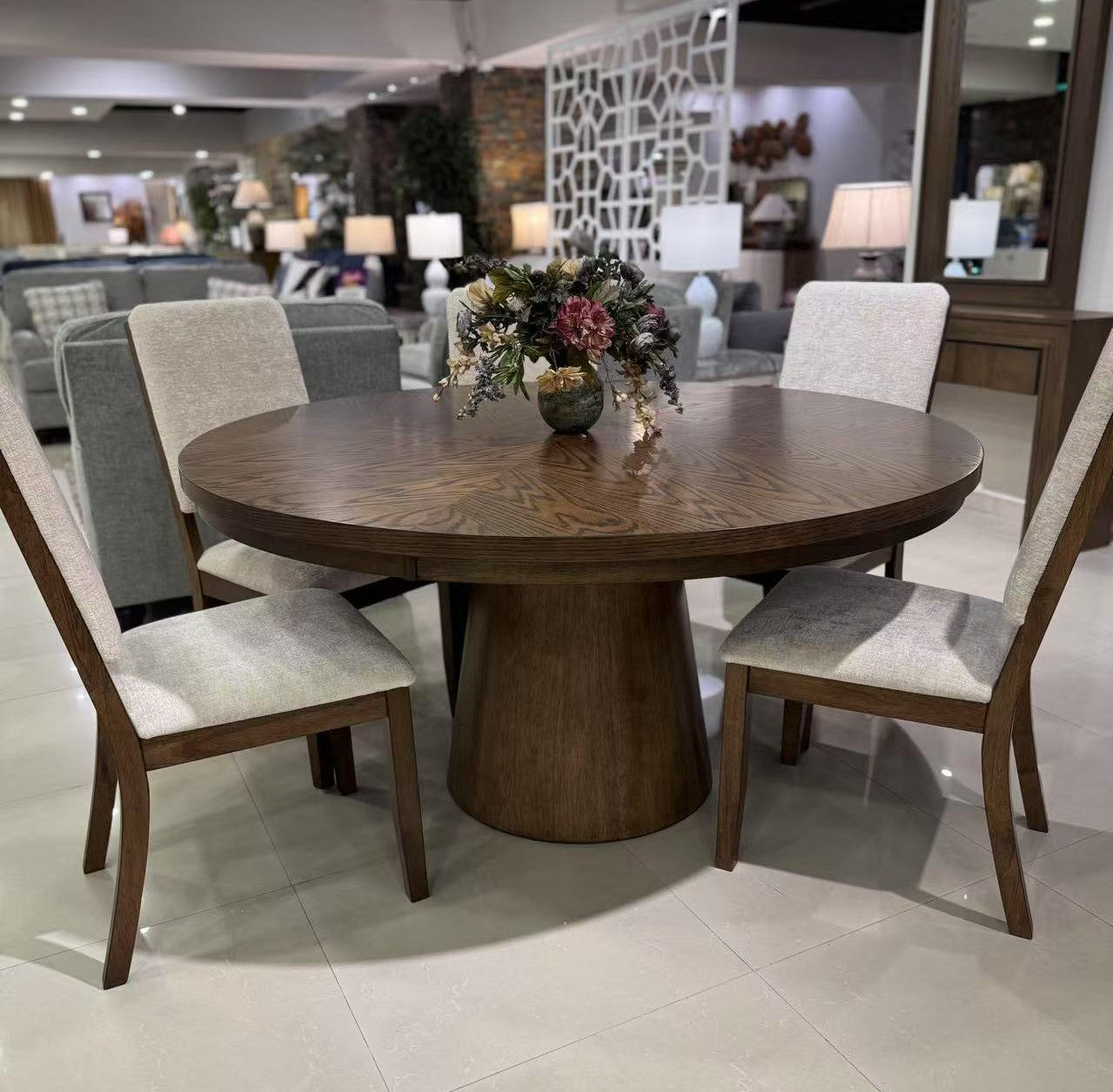 Round Dining Set